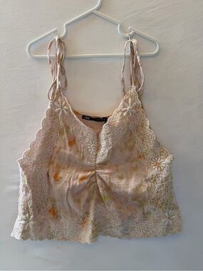 Zara cropped top